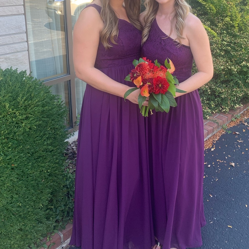 Grape Azazie Dress